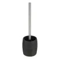 Ершик с подставкой BLACKSTONE, черный, PERFECTO LINEA (Материал: натуральный камень, полирезин, нерж. сталь) (35-005035)