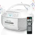 Портативный кассетный проигрыватель CD BT-X2, с Bluetooth, USB, AM/FM