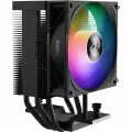 Кулер PCCooler R300 ARGB BK S115X/1200/1700/AM4/AM5 (TDP 150W, 90mm ARGB Fan, 3 тепловые трубки 6мм, 650-2200RPM, 28,3dBa)