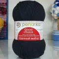 Пряжа Пехорка удачный выбор 435 антрацит (5 мотков)