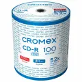 Диски CD-R CROMEX, 700 Mb, 52x, Bulk (термоусадка без шпиля), комплект 100 шт, 513779, в наборе 1 компл.