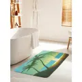 Коврик для ванной комнаты и туалета противоскользящий Солнечная дорожка 60х100 см, JoyArty