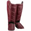 Защита голени Hayabusa T3 LX Shin Guards, размер M, бордовые
