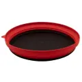 Тарелка силиконовая с пластиковым дном Tramp TRC-124, 1070 мл (терракотовый)