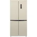 Холодильник Side-by-side Nordfrost RFQ 510 NFH inverter, шампань, 470 л, 4 двери, Total No Frost, зона свежести