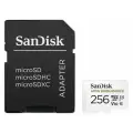 Карта памяти SanDisk MicroSDXC 256 ГБ High Endurance Video Monitoring Card UHS-I U3 V30 (100 Mb/s) Class 10 + SD адаптер