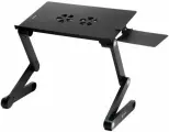 Стол для ноутбука с охлаждением с подставкой для мышки Laptop table T8