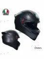 Шлем AGV K1S ECE-22.06, ABS пластик, чёрный матовый, унисекс