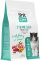 Сухой корм для стерилизованных кошек супер-премиум с индейкой и уткой Cat Sterilised Urinary Care 0,4 кг BRIT CARE
