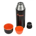 Термос (HS. TM-025) 1000ML черный (дополн. пласт. чашка) TONAR