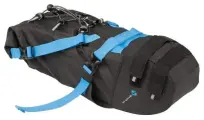M-Wave Велосумка под седло для байкпакинга M-WAVE Rough Ride Saddle, 100% влагозащита (Черный, M)