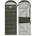 Спальный мешок Naturehike U Series (молния справа) Двойной хлопок осень-зима Green U250S, 6927595764305