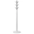 Вешалка напольная Umbra Flapper 168 см, белая/никель