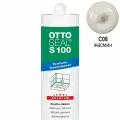 Профессиональный универсальный силиконовый герметик OTTOSEAL S100 PREMIUM С08 (жасмин), 300мл
