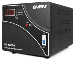 Автоматический стабилизатор напряжения SVEN VR-A3000 релейного типа, 1800Вт, клеммы, для газовых котлов