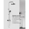 Душевая система с тропическим душем и смесителем тропический душ Frap YF2416-PC хром