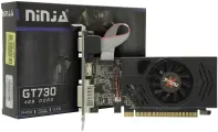 Видеокарта Ninja GT730 (96SP) 4G 128BIT DDR3 (DVI/HDMI/CRT) LP PCIE (NK73NP043F) RTL (50)