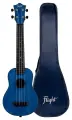 FLIGHT TUSL 35 DB укулеле Travel, LONG NECK, сопрано, синяя, пластик