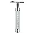 Т-образная бритва Muehle Traditional R 41 GRANDE, c удлиненной ручкой, хром, open comb