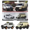 Машинка коллекционная Mattel Hot Wheels Premium 2 Pack 05 Toyota Land Cruiser Prado & Mercedes-Benz Sprinter Tourer