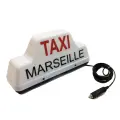 Шашка фонарь знак такси Такси Марсель