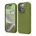 Elago силиконовый чехол для iPhone 14 Pro, Soft silicone (Liquid) Cedar Green