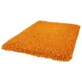 Коврик для ванной 55x65см Spirella Highland антискользящий, полиэстер, оранжевый