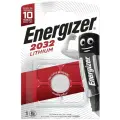 Батарейка Energizer CR2032 Lithium литиевая дисковая, 1шт на блистере, 3V 10 штук