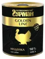 Четвероногий гурман GOLDEN LINE для взрослых собак с индейкой натуральной в желе (525 гр х 6 шт)