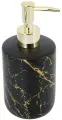 Дозатор для жидкого мыла Vidage Marmo Nero цвет черный