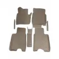 Ковры в салон 3D EVA для Honda Civic 5d, Хэтчтбэк. Цвет: Бежевый
