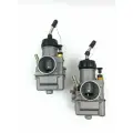 Комплект Карбюраторов К68У-01+ К68У (левый + правый) CB мотоцикла Урал (круглая заслонка)