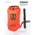 Буй для плавания на открытой воде с сухим карманом SwimRoom SWIMBUOY 8,5L, 8,5 литров, оранжевый