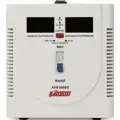 Стабилизатор напряжения PowerMan AVS 5000D 5000 ВА 140-260В выход 220В±5% 1*евророзетка белый 5000VA PowerMan AVS 5000D