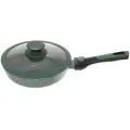 Сковорода «BAROLY» GREEN 20см, индукционная, с крышкой, антипригарная
