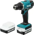 Дрель-шуруповерт Makita DF347DWE аккум. патрон: быстрозажимной (кейс в комплекте)