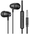 Гарнитура внутриканальная Borofone BM57 Platinum universal earphones with microphone, black