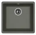 Мойка кухонная прямоугольная Флорентина (Florentina) Вега 400 Черная (22.315. C0400.102)