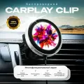 CarPlay Беспроводной адаптер для авто Clip Ottocast, для iPhone, серебристый