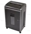 Уничтожитель бумаги (шредер) Bulros 630C чёрный, A4, 12 листов, степень 3 (4х50мм) 3 м/мин, корзина 22 литра