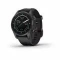 Умные часы Garmin Epix Pro 42 мм(Gen 2) Sapphire Edition, Amoled, черный силиконовый ремешок (010-02802-15)