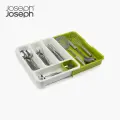 Выдвижное хранилище для столовых приборов Joseph Joseph DrawerStore 85041, зеленый цвет