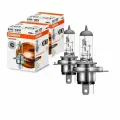 Комплект галогенных автомобильных ламп Osram H4 (60/55W 12V) 3200К стандартного жёлтого света Original Line 2шт, 64193-2