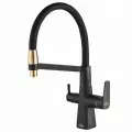 Смеситель для кухни Steel Hammer SH 818-6 Black BR