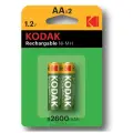 Аккумулятор KODAK AA(R6) 2600 mAh 2 шт
