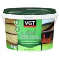 Лак пропиточный с антисептиком для дерева и камня VGT, акриловый, 9 кг, ореховое дерево