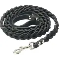 Поводок для собак Аркон плетенка 1.2 м 8 мм черный