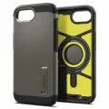 Чехол Spigen на iPhone 16e (ACS09136) Tough Armor MagSafe / Спиген чехол для Айфон 16е Тёмно-серый