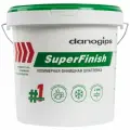 Шпатлёвка Danogips SuperFinish, финишная, полимерная, белая, 17л, 28кг