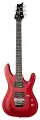 CTD-30/FR-MRD Электрогитара, красная, Clevan